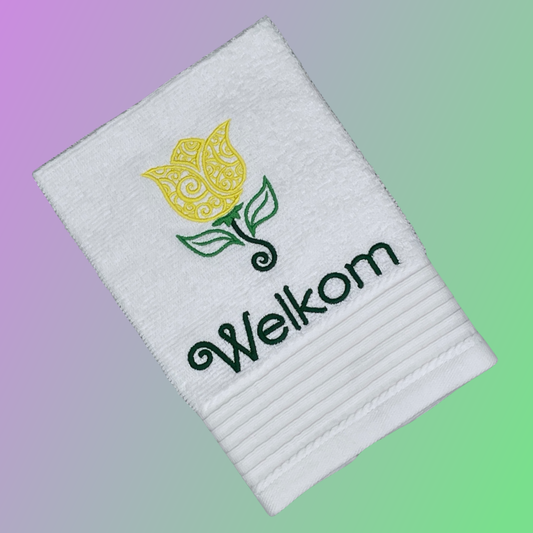 Guest Towel - Welkom Tulip