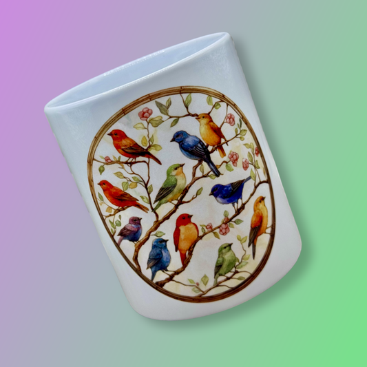 Planter Pot - Birds