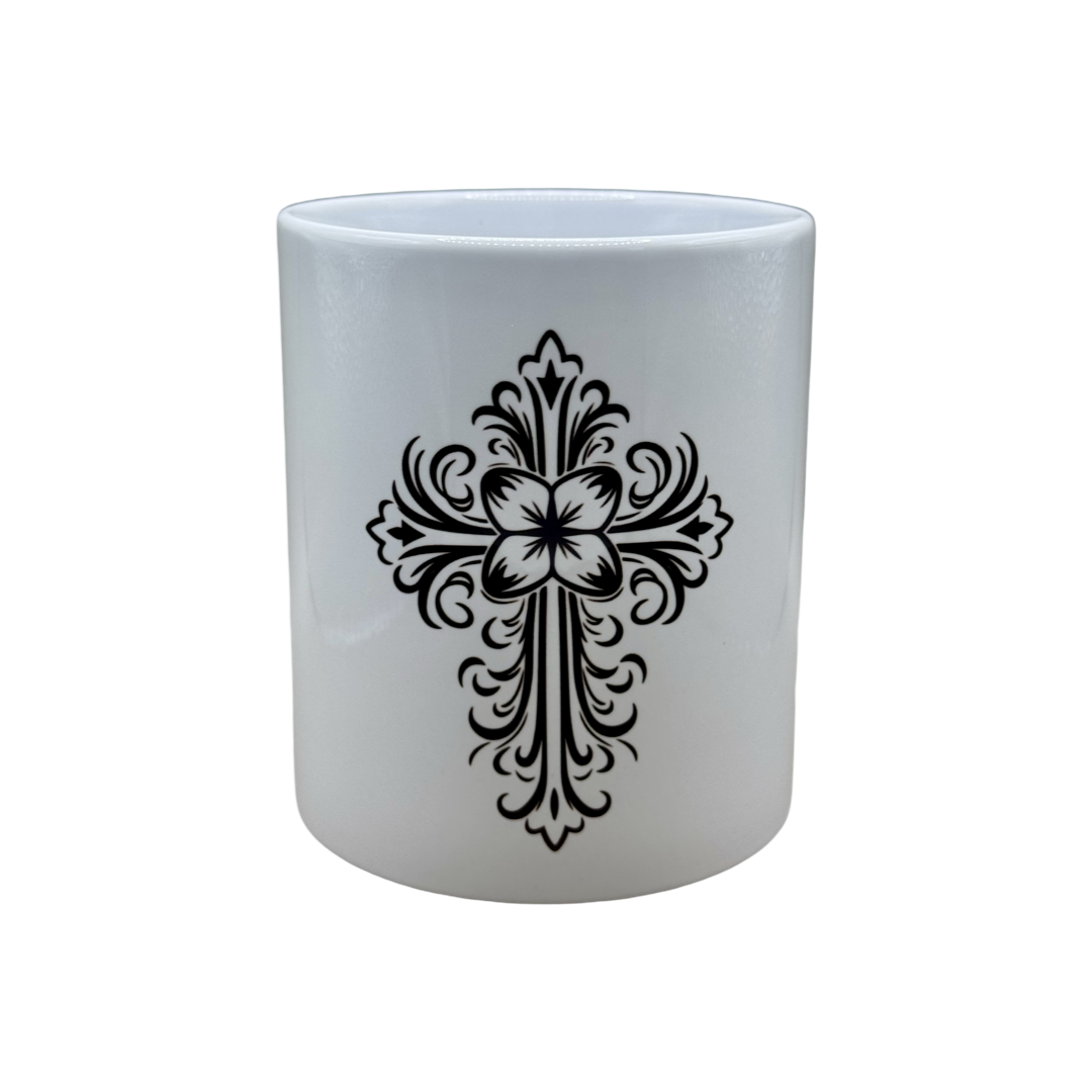 Planter Pot - Cross