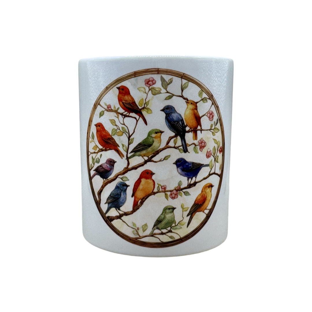 Planter Pot - Birds