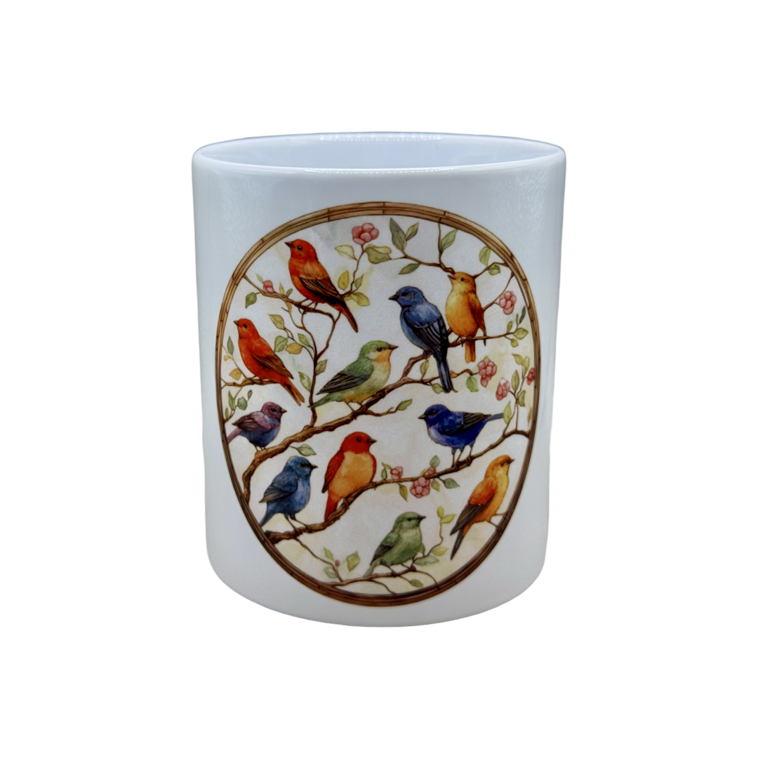 Planter Pot - Birds