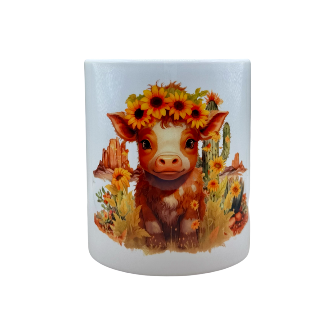 Planter Pot - Desert Cow