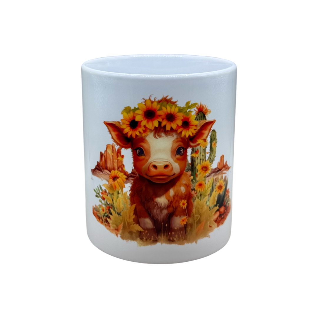 Planter Pot - Desert Cow
