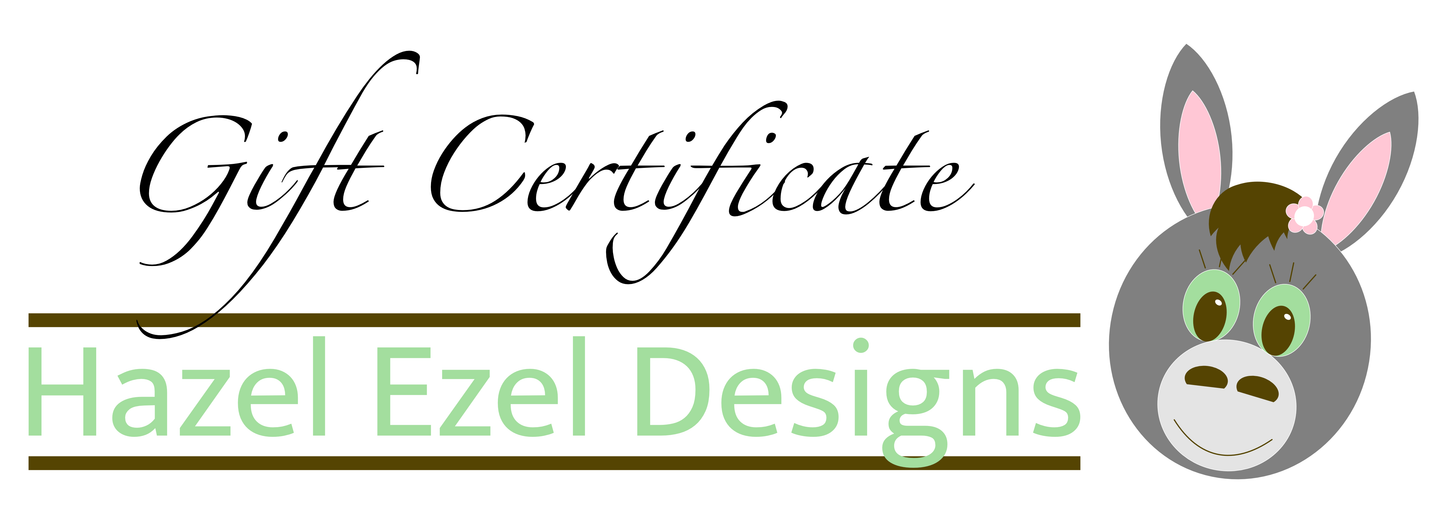 Hazel Ezel Designs – Geschenkgutschein