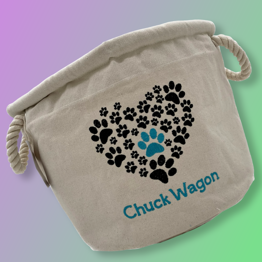 Dog Toy Bag - Heart of Paws