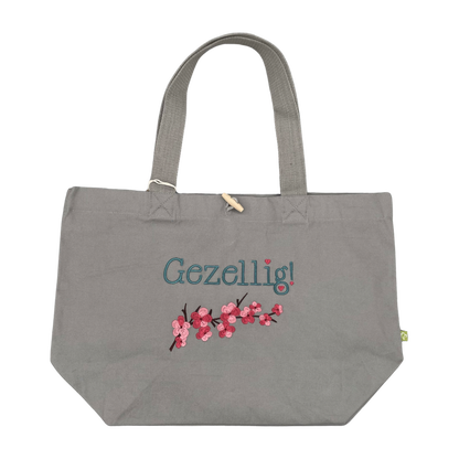 Tote Bag - Gezellig with Cherry Blossoms