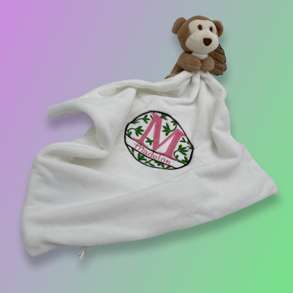 Baby Comfort Blanket - Monogram and Name