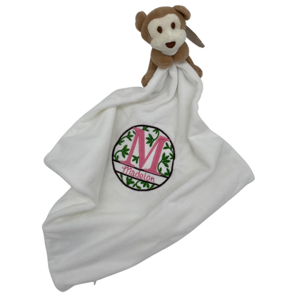 Baby Comfort Blanket - Monogram and Name