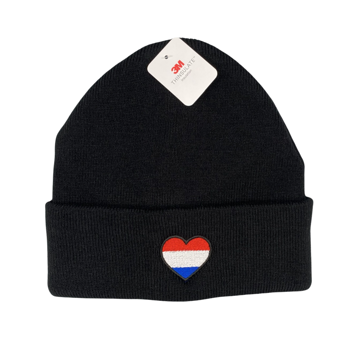 Beanie - Dutch Flag Heart