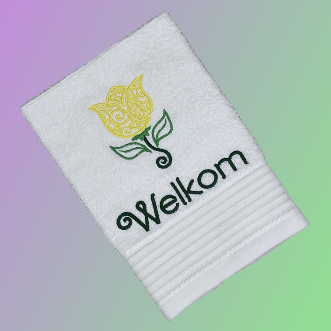 Guest Towel - Welkom Tulip