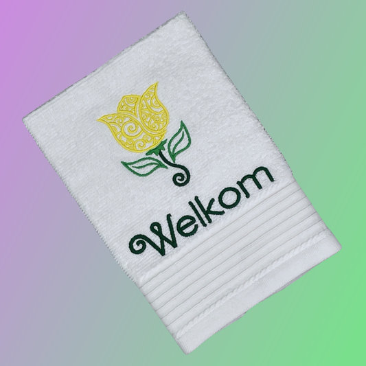 Guest Towel - Welkom Tulip