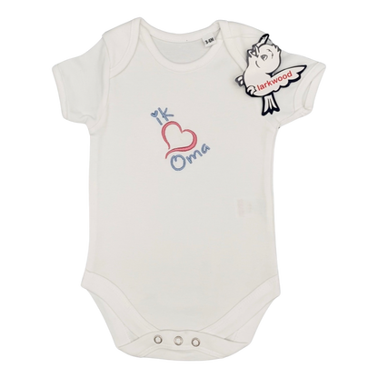 Baby Bodysuit - Ik hou van Oma