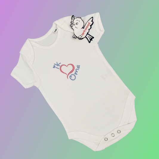 Baby Bodysuit - Ik hou van Oma