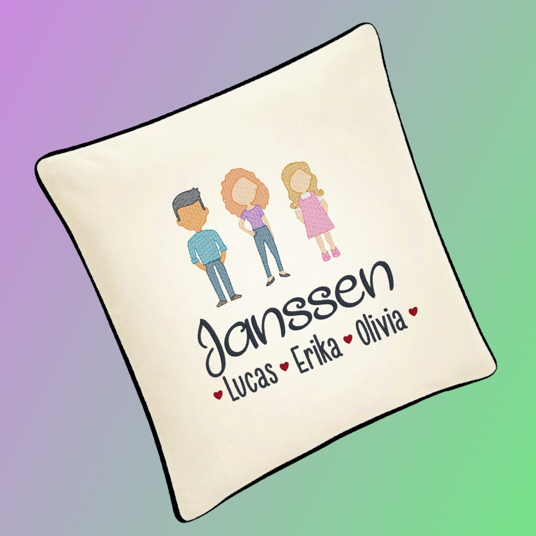 Cushion Cover Deluxe - Family