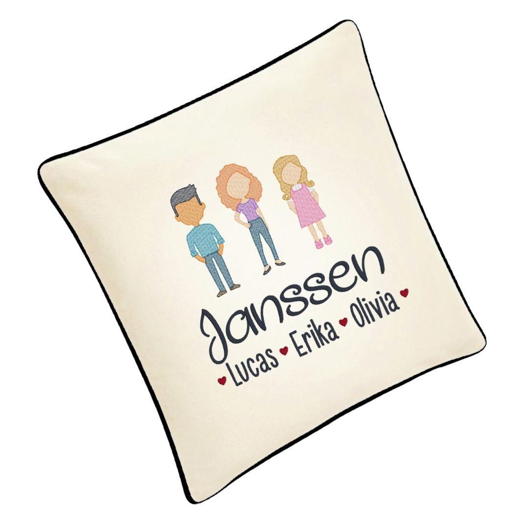 Cushion Cover Deluxe - Family