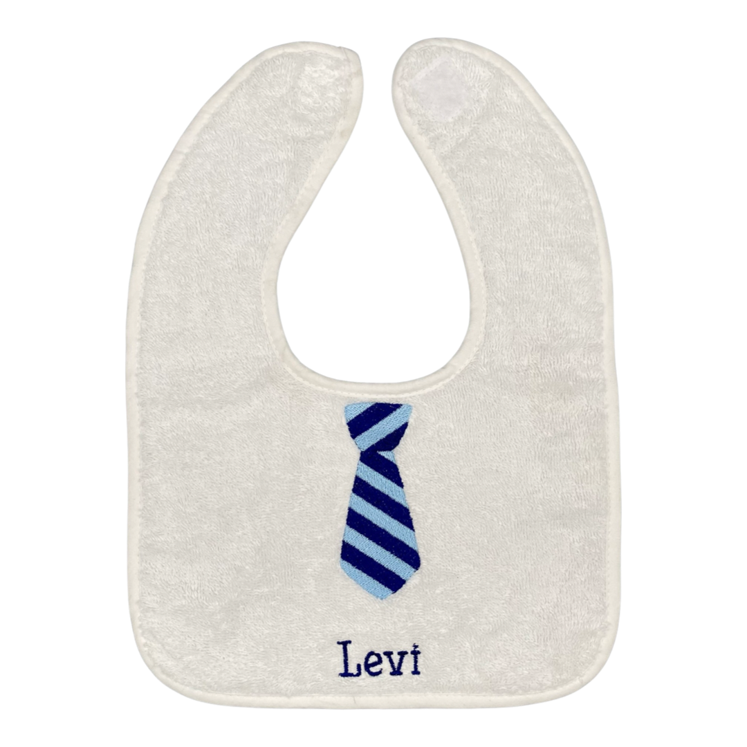 Baby Bib - Neck Tie Name